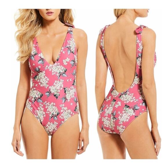 Antonio Melani Liberty Floral One Piece Swimsuit - Picture 1 of 11